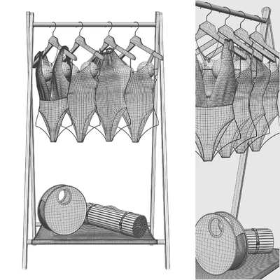 Set of swimwear and beach accessories for shop 002 — Ver 4