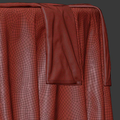 Tablecloth on a round table 77 — Ver 3