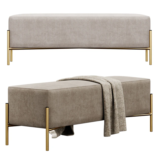 Ivor Upholstered Bench by Etta Avenue — Скачать