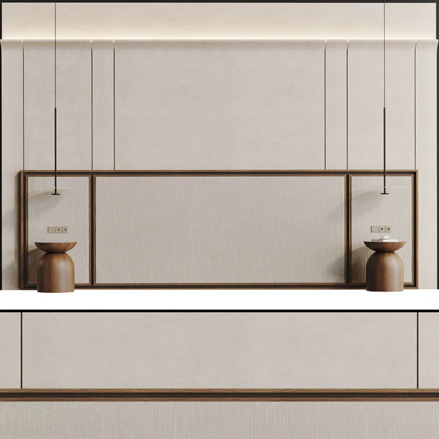 Decorative 3D wall panel 007 — Descargar