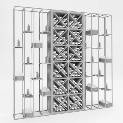 Shelving Wine Station — Ver 2