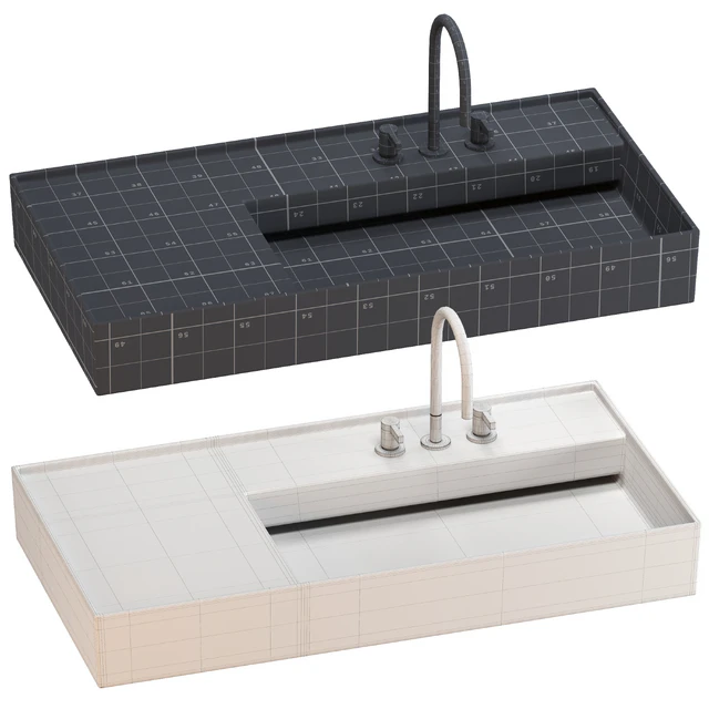 LAUFEN Kartell washbasin 02 — Скачать