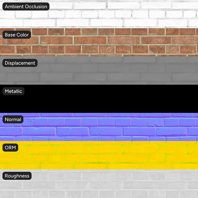 dirty english bond brick wall texture — Вид 3