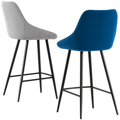 Temple and Webster Nappa Stool — Вид 4