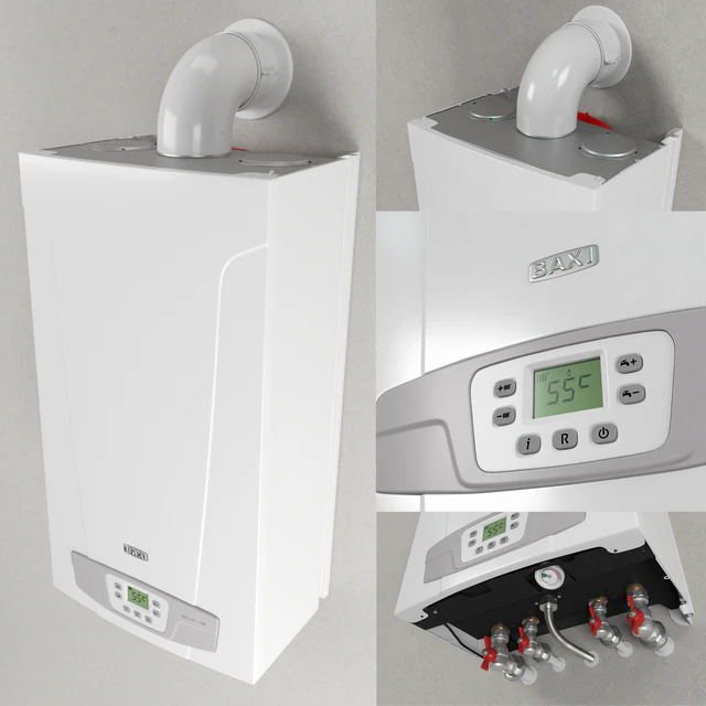 Gas heating boiler wall Baxi Eco 4S — Descargar