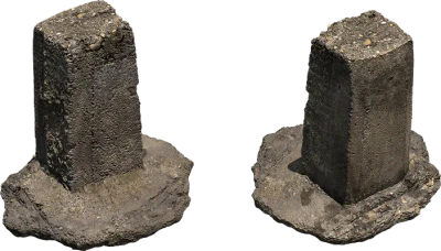 cement bollard with base 001 — Descargar