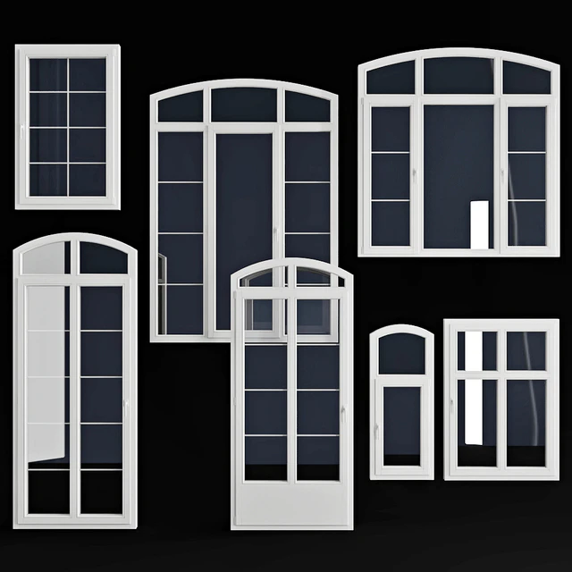A set of arched windows / doors — Descargar