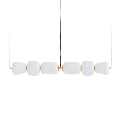 Kace 2 Light Kitchen Island Linear Pendant — Ver 1