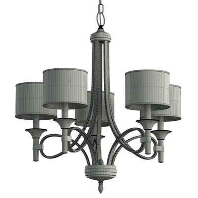Lacey 5 Light Chandelier — Вид 2