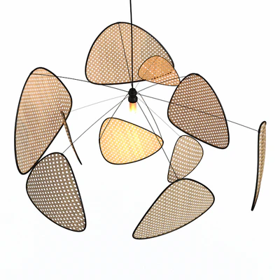 Trouva rattan hanging lamp — Ver 3