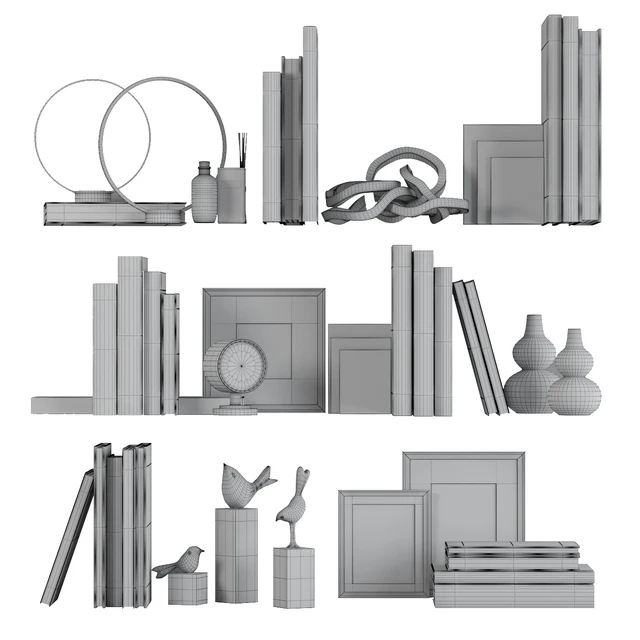 Decor shelf set 2 — Descargar