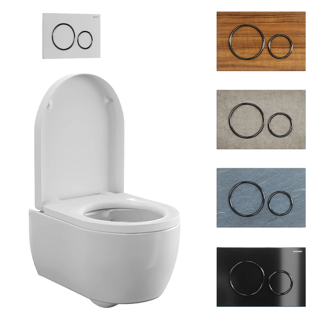 Унитаз подвесной Geberit iCon — Скачать