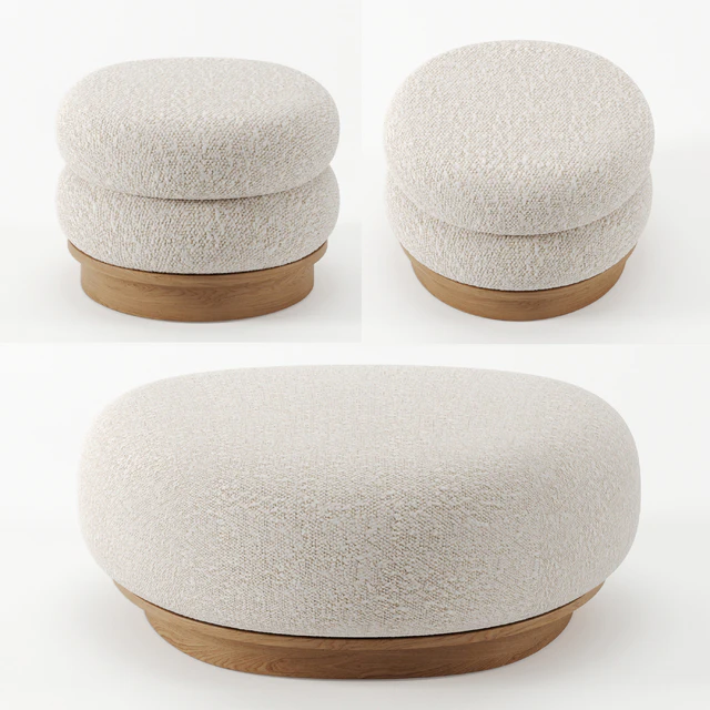 Split ottomann and pouf by Emmanuelle Simon — Descargar
