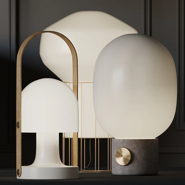 JWDA Concrete, FollowMe Rechargeable and Aerostat Table Lamps — Descargar