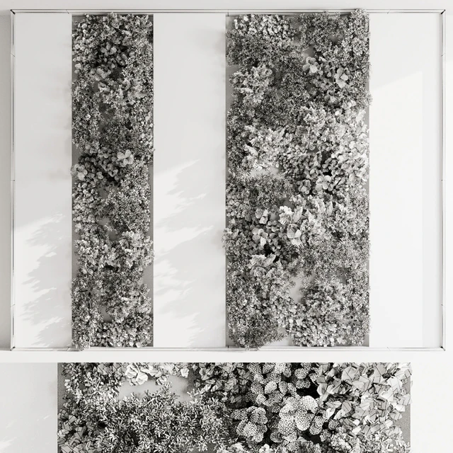 Vertical Wall Garden With Rock frame - 27 — Descargar