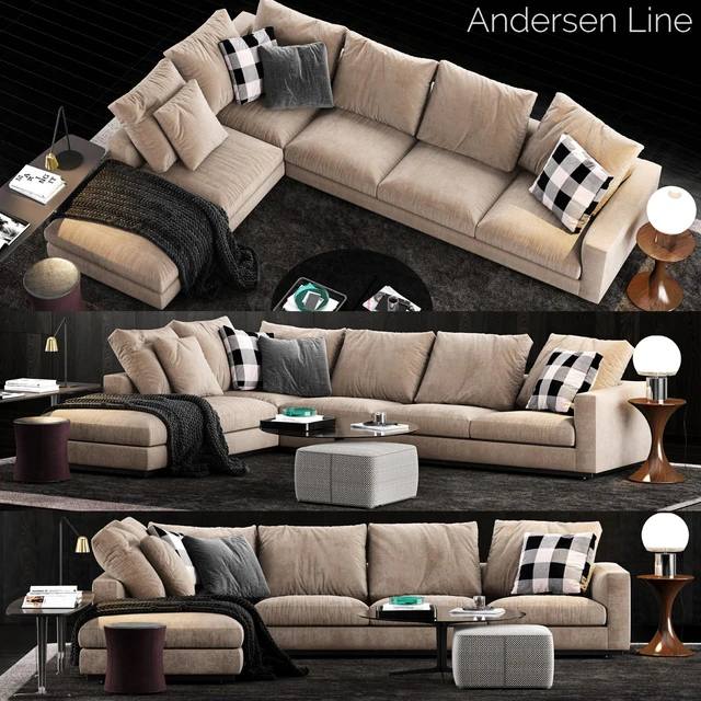 Minotti Andersen Line Sofa 2 — Descargar