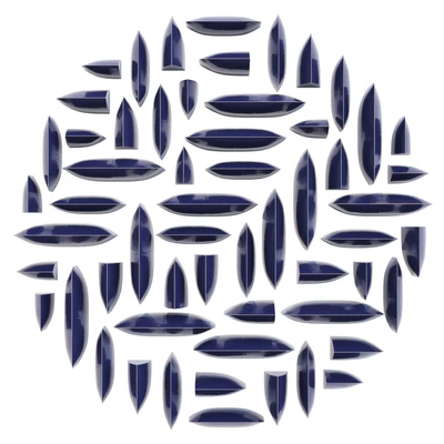 Hostler Burrows/Wall Pillows Blue Circle II — Ver 1