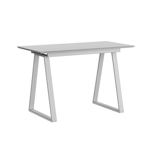 Dining table Detroit folding 120-160 * 80 beige — Descargar