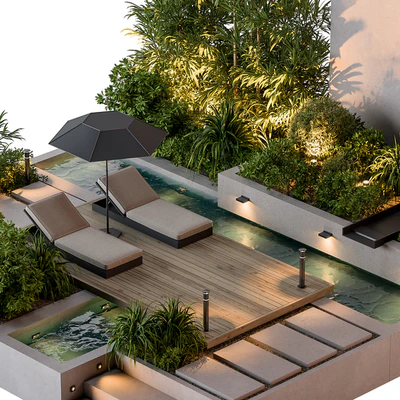 Landscape Furniture Backyard 70 — Вид 2