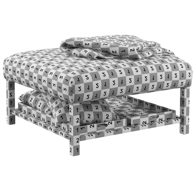Miller's Home Furnishings / Elliot Ottoman — Скачать