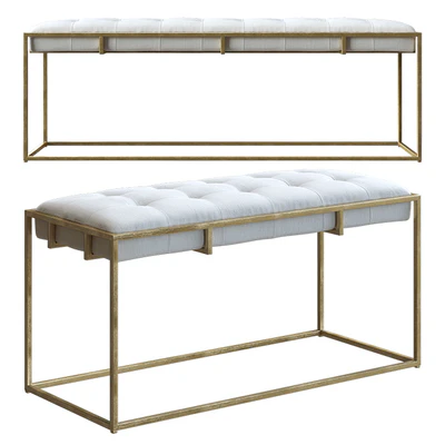 KELLEN UPHOLSTERED BENCH — Ver 3