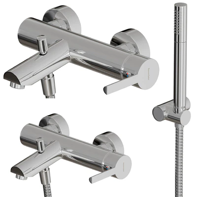 Bath lever mixer Ramon Soler DRAKO 3305D — View 3