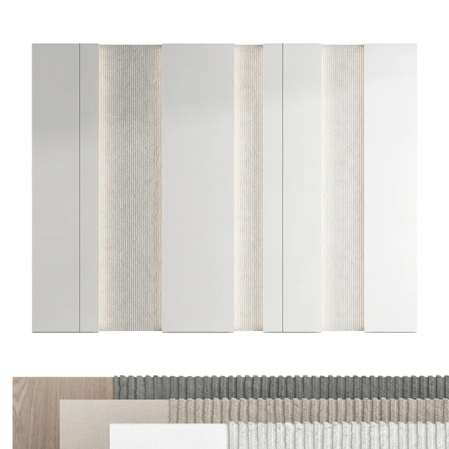 Decorative wall panel set 133 — Скачать