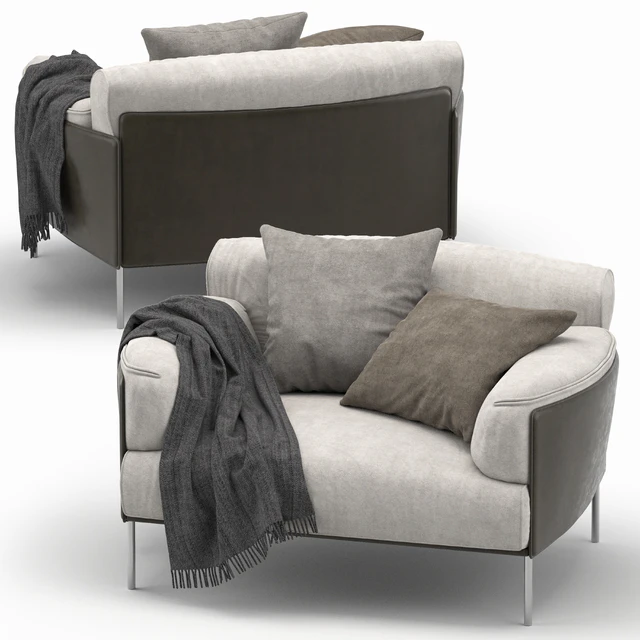 LIVING DIVANI GREENE armchair — Скачать