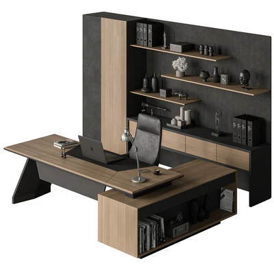 Boss Desk - Office Furniture 513 — Вид 1