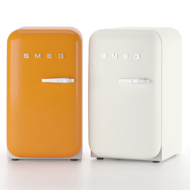 Холодильник Smeg 50's Style FAB5LRD3 (Минибар) — Скачать