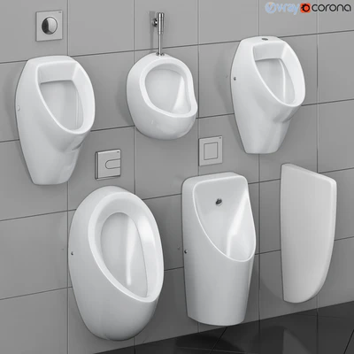 Cersanit set 74 urinal partition set — Ver 1