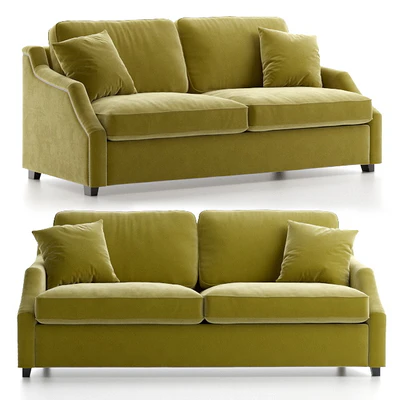 Sofa bed triple Windsor with molding — скачать