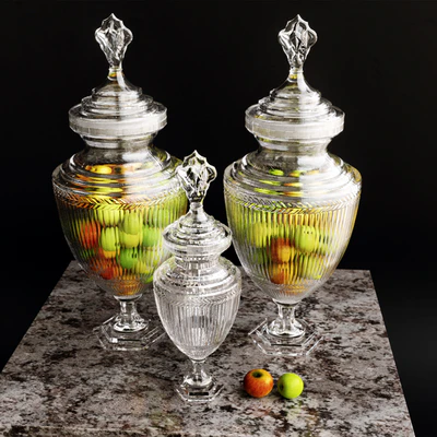 Vase Harcourt Glass L,S — Вид 2