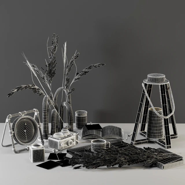 Decorative Set 02 Old Camera — Descargar