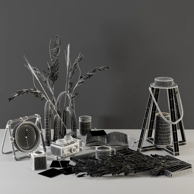Decorative Set 02 Old Camera — Ver 4