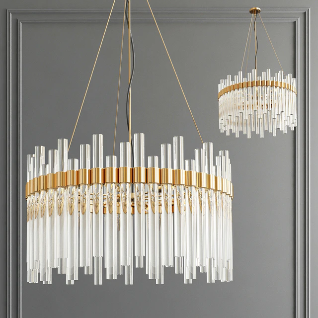 Orion Glass Crystal Chandelier — Descargar