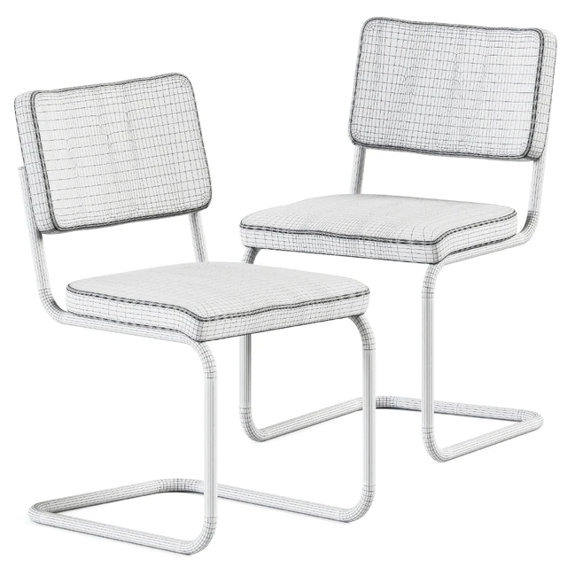 Chair S 32 PV by Thonet / Офисный стул — Скачать
