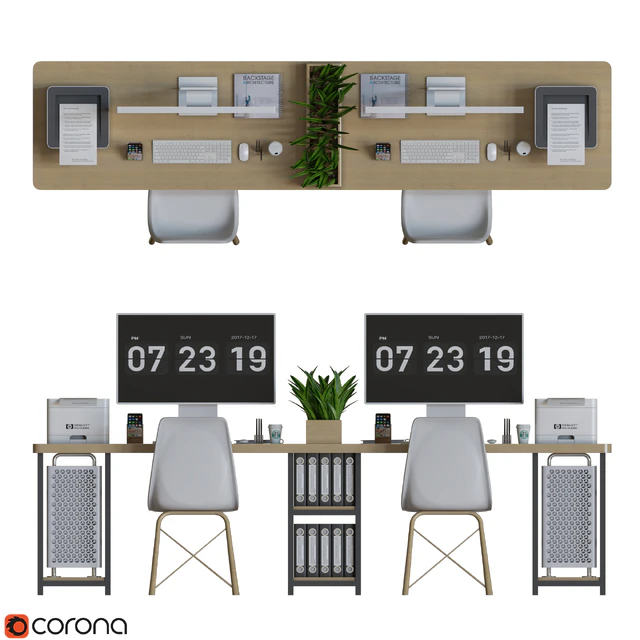 Office Furniture 07 — Descargar