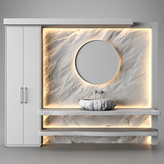 Bathroom Furniture Set 4 — Descargar