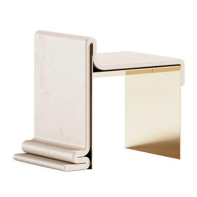Concrete Melt Chair by Bower Studio — Вид 2