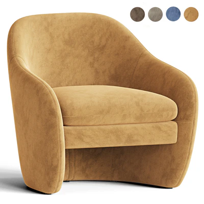 Pavia Lounge Chair Cb2 — Ver 3