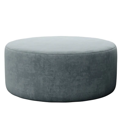 Round Ottoman By Howard Elliott Collection — Вид 3