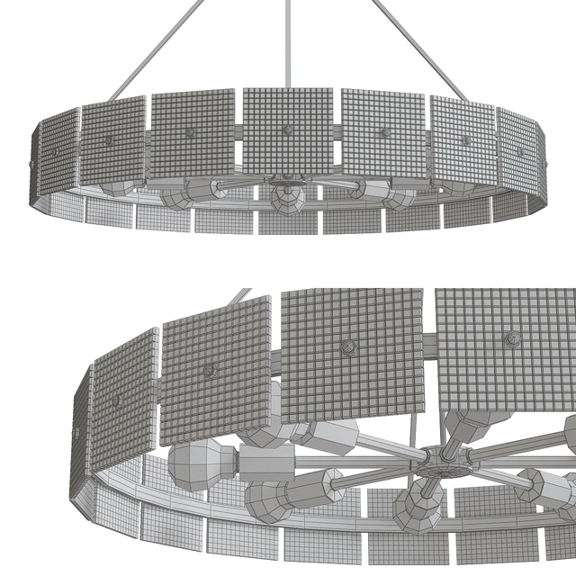 Drum shade chandeliers — Descargar