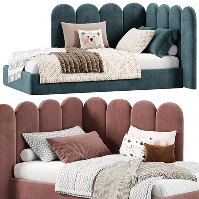 Soft Panels 3D Kids Bed by Livemaster — Ver 2