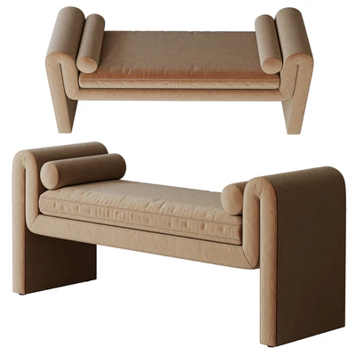 Brent Bench Camel by ld shoppe — Вид 2