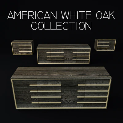 Restoration Hardware American White Oak Collection — Ver 1