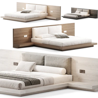 Double bed By elmalekfurniture, Double bed — Ver 4
