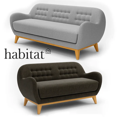 sofa Habitat Collection Balthasar Fabric — Ver 1
