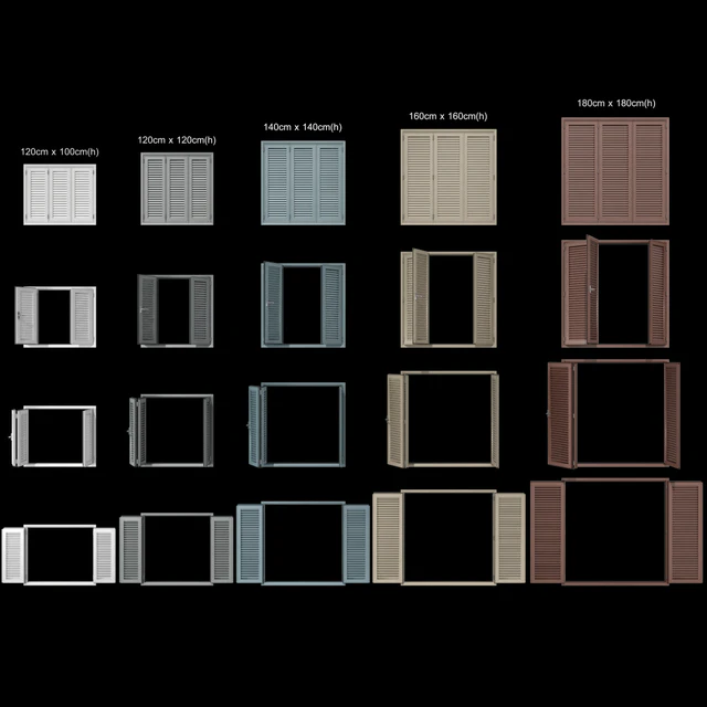 Shutter blind system for windows and doors — Descargar