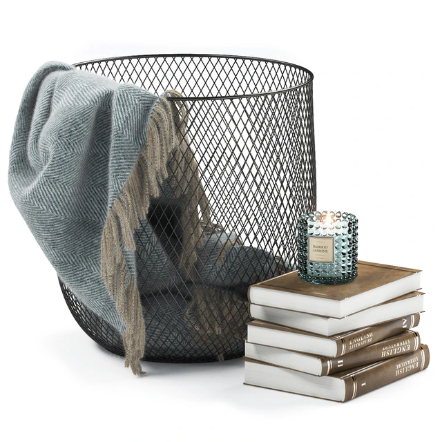 METAL BASKET DECOR 08 — Descargar